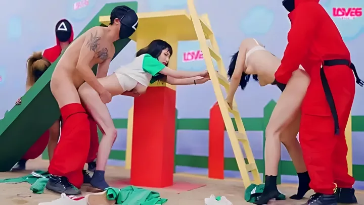 Asian sex parody of the Squid Game series 